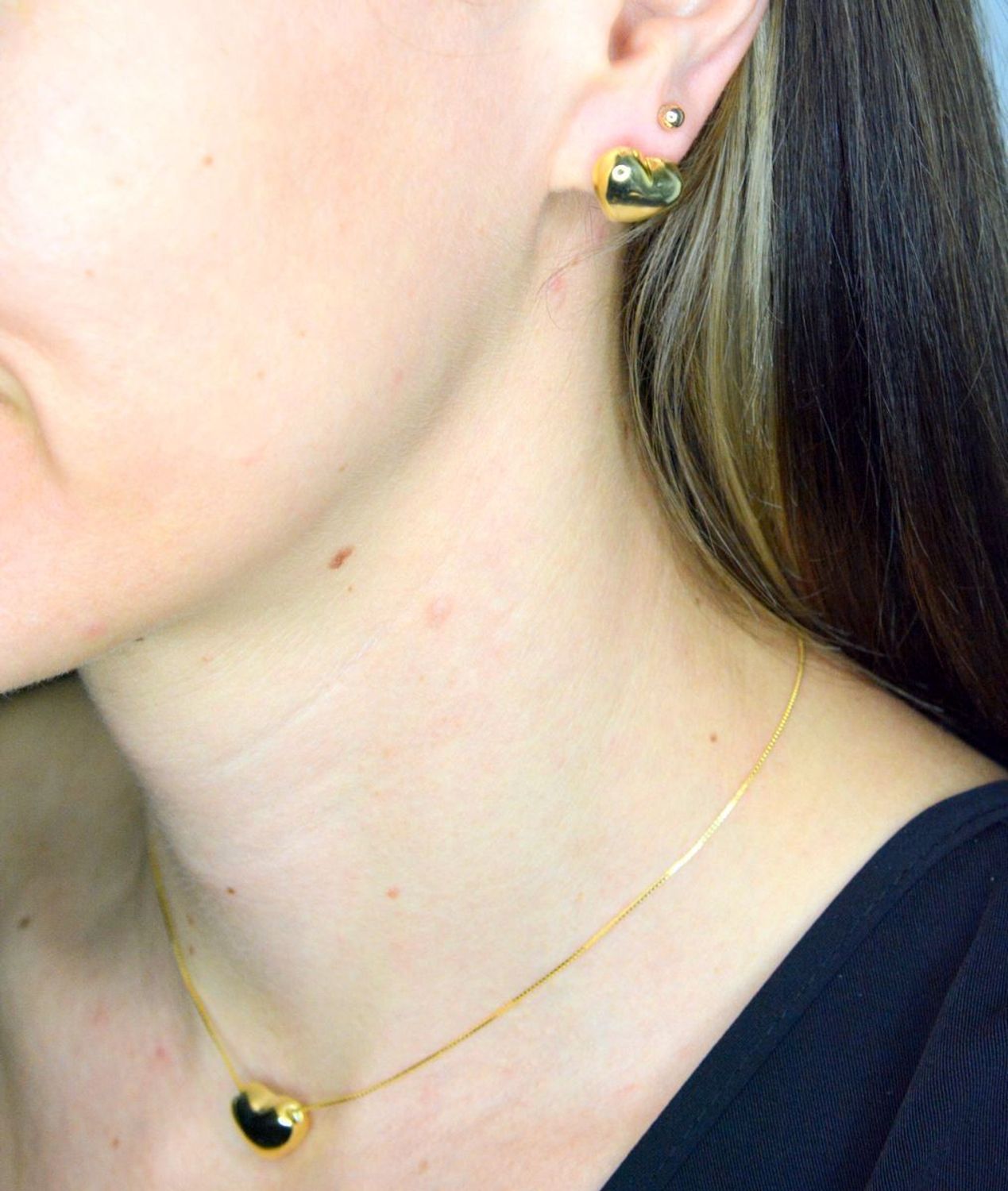 Naszyjnik damski srebrny pozłacany z sercem Armonica Nomination 241306 006.png